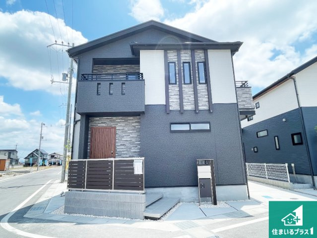 大津市雄琴　第2期　新築一戸建ての外観|安心の10年保証！外観を美しく保ち、雨水で汚れを落とします！気になることがありましたら、お気軽にお問い合わせください！