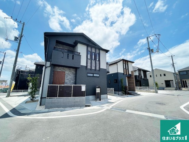 大津市雄琴　第2期　新築一戸建ての外観|安心の10年保証！外観を美しく保ち、雨水で汚れを落とします！気になることがありましたら、お気軽にお問い合わせください！
