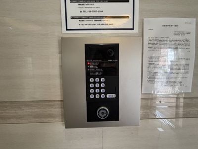 【セキュリティ】 | Luxe淡路 | オートロックです