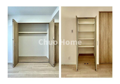 【収納】 | ロイヤルステージ浅草 | 居室にはクローゼットを完備し、自由度の高い家具の配置が叶うシンプルな空間です。お子様の成長と必要になる子供部屋を与えるにはぴったりの間取りですね。