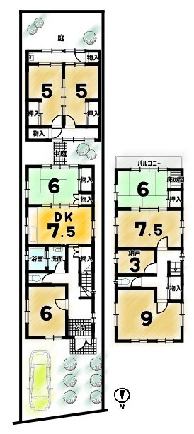 西ノ京北円町
