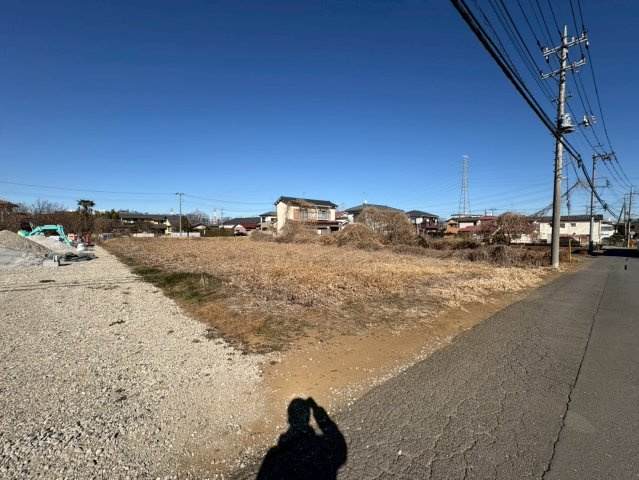 坂戸市中小坂　建築条件なし売地　東武東上線『鶴ヶ島駅』徒歩28分　【上谷小学区】の外観