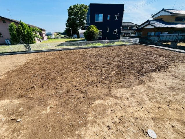 【Cradle Garden】　猿島郡五霞町小手指　第１　全1邸の庭|広いお庭でBBQや家庭菜園を楽しむことができます♪
2026年5月撮影