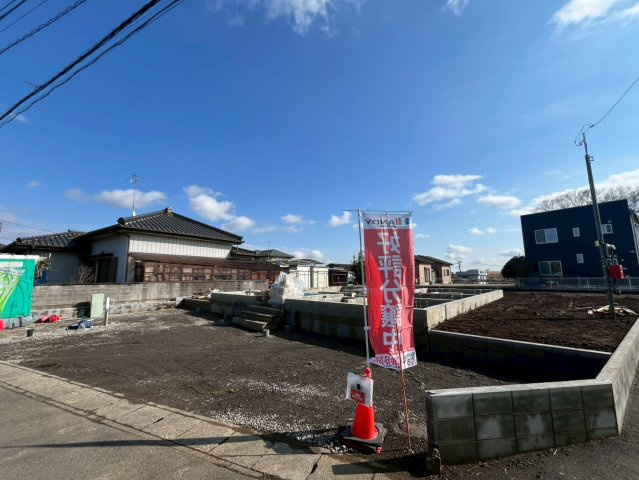 【Cradle Garden】　猿島郡五霞町小手指　第１　全1邸の前面道路含む現地写真|広々LDK18帖！ゆったり和室付き♪家事の負担を減らす『水廻り集中』設計の平屋プランです♪
2026年1月撮影