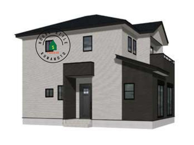 熊本市南区富合町杉島第2-2棟(1号棟)の完成予想図|外観も気になるポイント