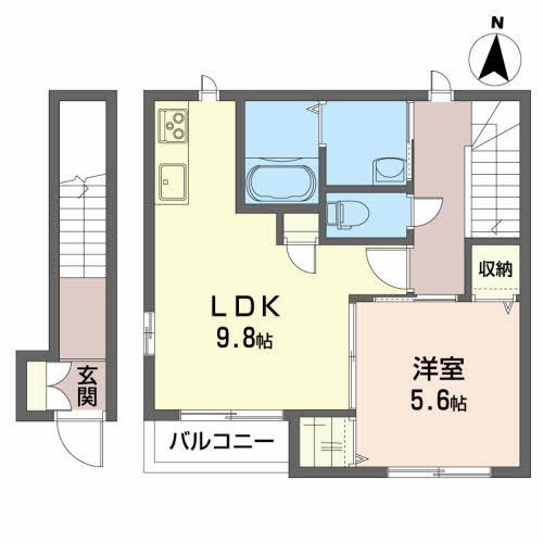 カーサ プレジールの間取り