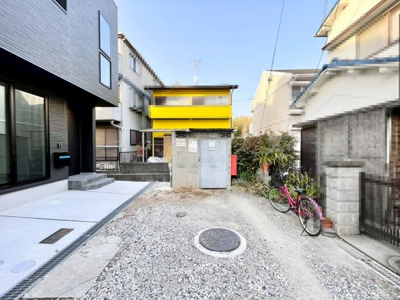 【前面道路含む現地写真】 | 高槻市野田2丁目　新築戸建