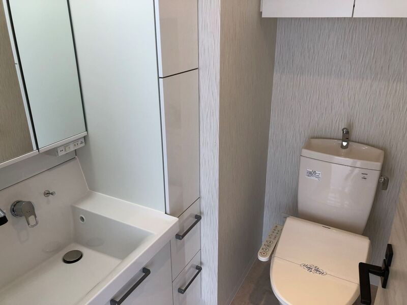 エルスタンザ白金の独立洗面台