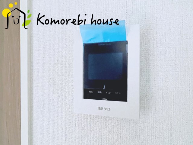 上尾市大谷本郷　9期　新築一戸建て　グラファーレ　10の防犯設備|モニター付インターホンです