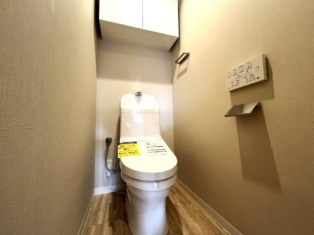 エンゼルハイム井尻第3のトイレ|縦型トイレはお掃除などお手入れがしやすく常に清潔に保ちやすいですよ♪
