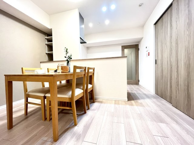 尼崎スカイハイツの居間・リビング