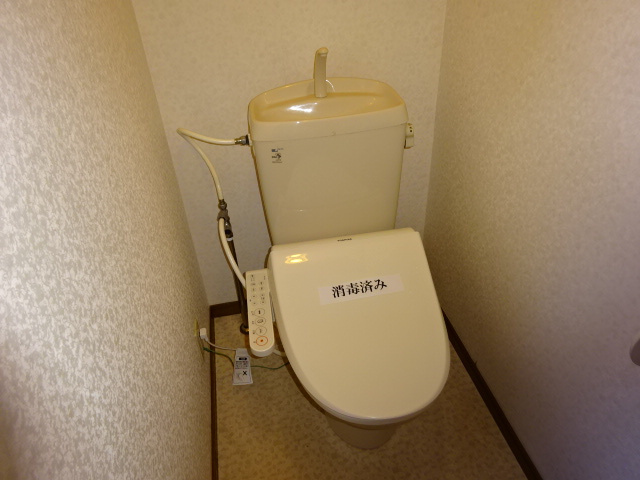 オアシス弐番館のトイレ|ウォシュレット