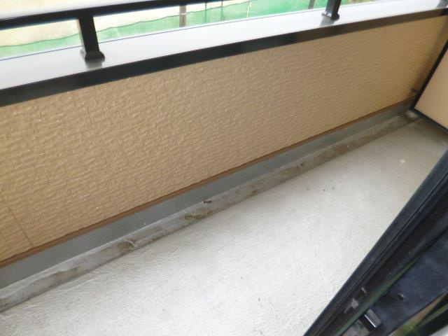 オアシス弐番館のバルコニー
