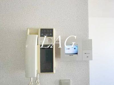 【セキュリティ】 | フラットＴ | モニター付きインターホンです。