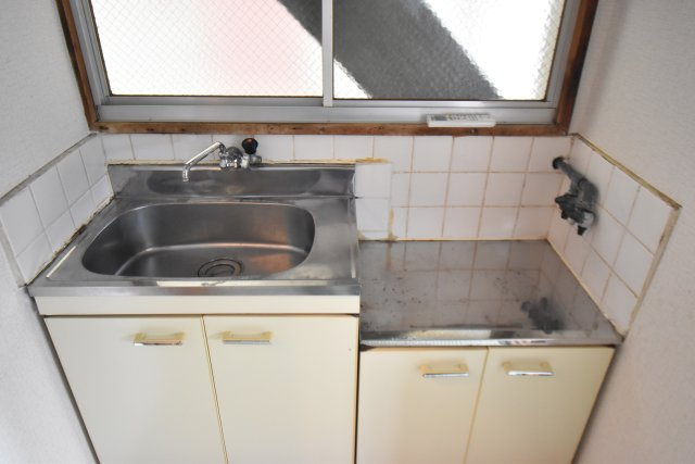 中央マンションのキッチン