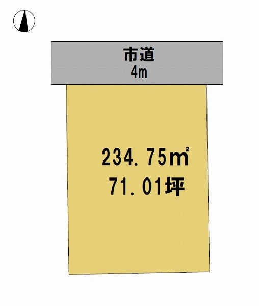 高崎市上中居町売地