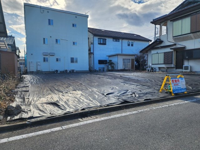 高崎市上中居町売地の外観