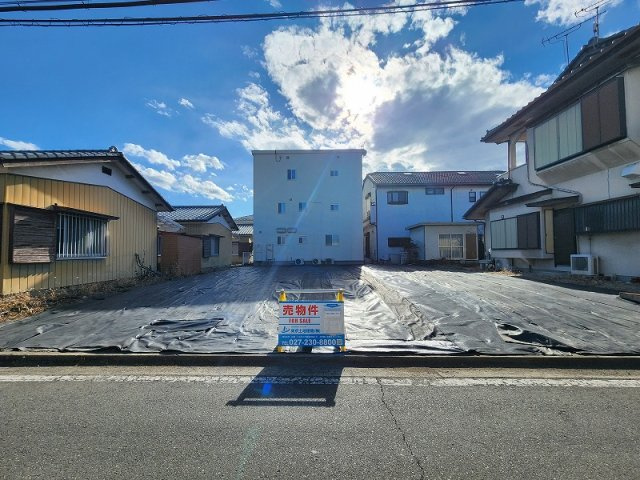 高崎市上中居町売地の外観