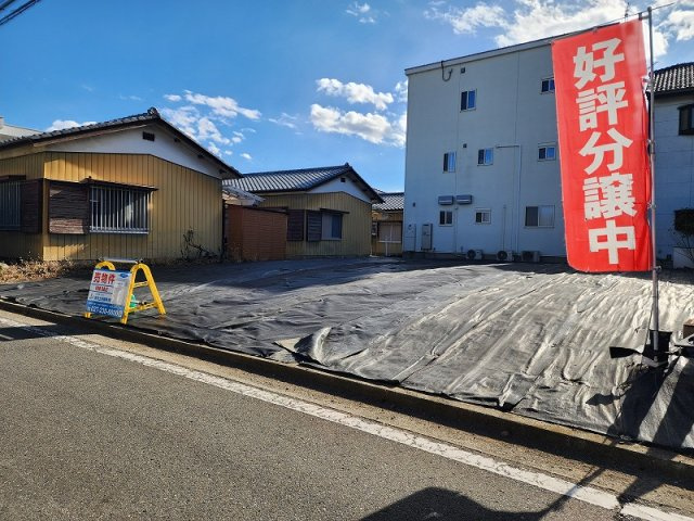 高崎市上中居町売地の外観