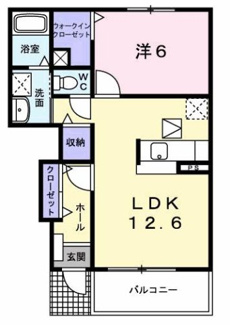 【間取り】 | ハピネス　Ｂ