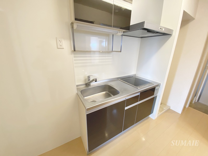 リヴィエールの洗面所|温水シャワー付洗面化粧台