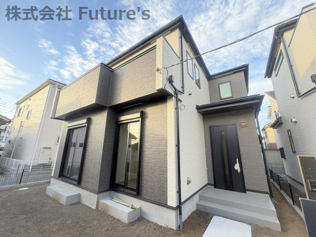 三郷市鷹野1丁目　新築戸建　全2棟　A号棟の外観|八木郷小学校・南中学校エリア