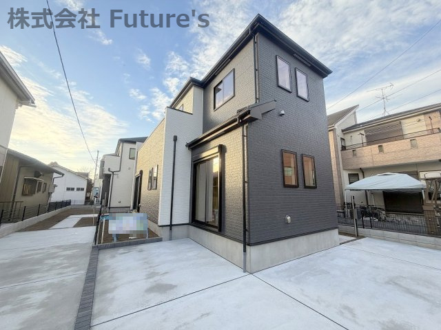 三郷市鷹野1丁目　新築戸建　全2棟　B号棟の外観|八木郷小学校・南中学校エリア