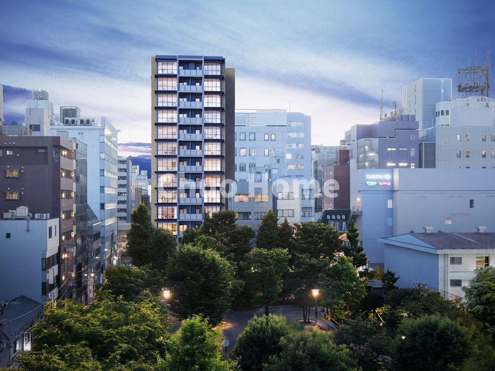 グランドメゾンオカチマチコウエンの外観|外観パース