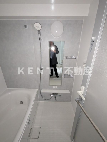 【浴室】 | クレストコート池上 | 落ち着いた空間のお風呂です