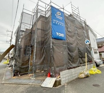 東鳴尾町２丁目新築戸建の前面道路含む現地写真