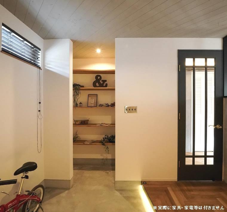 西初石戸建のロビー