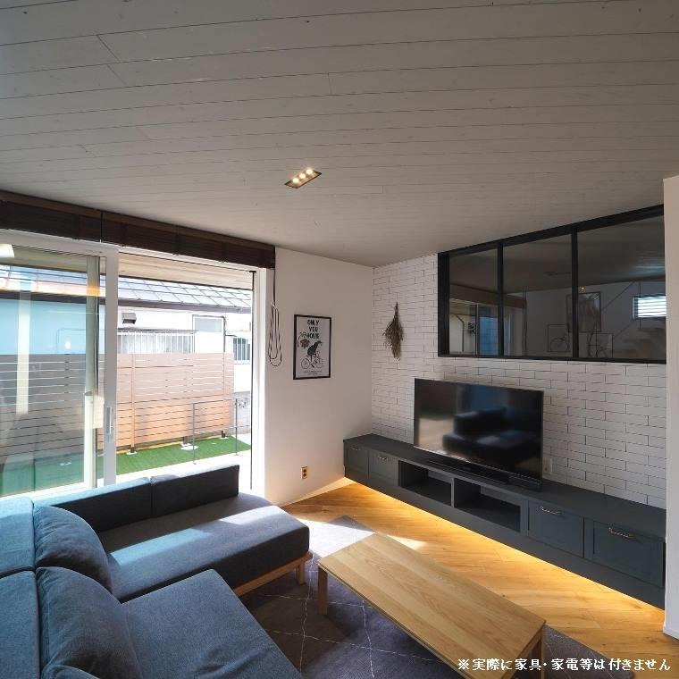 西初石戸建の居間・リビング