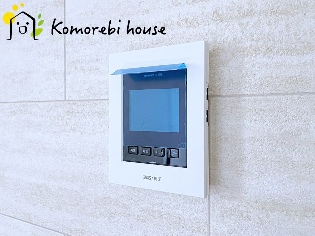 上尾市大谷本郷　9期　新築一戸建て　グラファーレ　11の防犯設備|モニター付きインターホンです