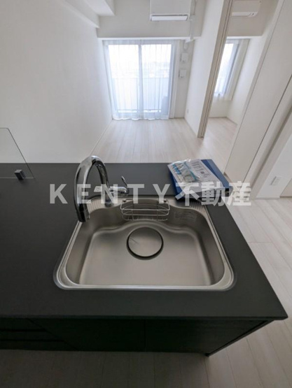 【キッチン】 | クレストコート池上 | コンパクトなキッチンで掃除もラクラク