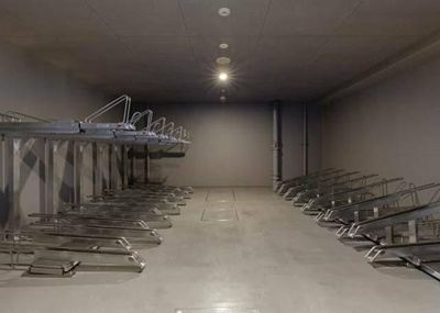 【ロビー】 | ガーラ・アヴェニュー浅草 | 駐輪場 