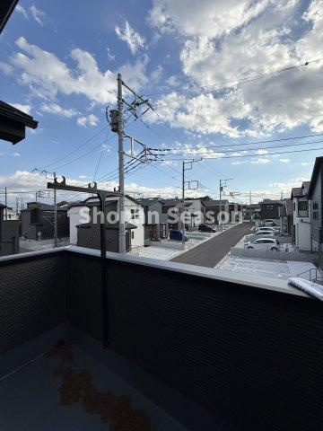 【バルコニー】 | バルコニーからは穏やかな環境が広がり、景観にも開放感がありますね♪