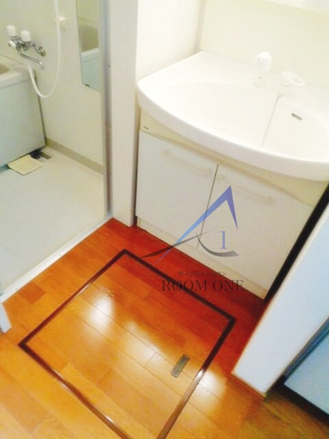 白山ヒルズの洗面所|洗面台です。