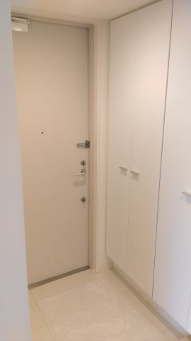 東京松屋ユニティの玄関