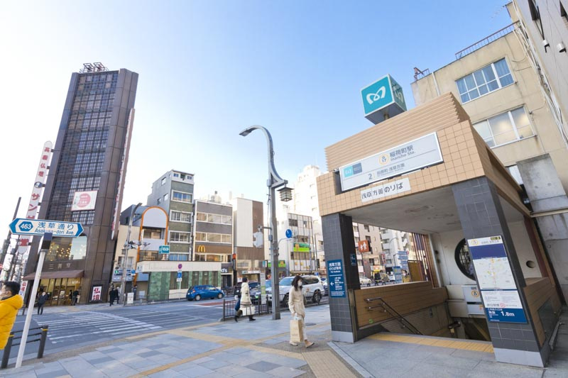 東京松屋ユニティの周辺