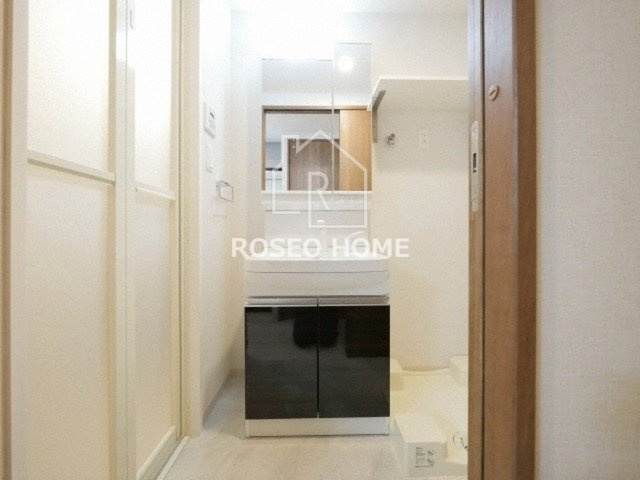 CAVANA本町の洗面所