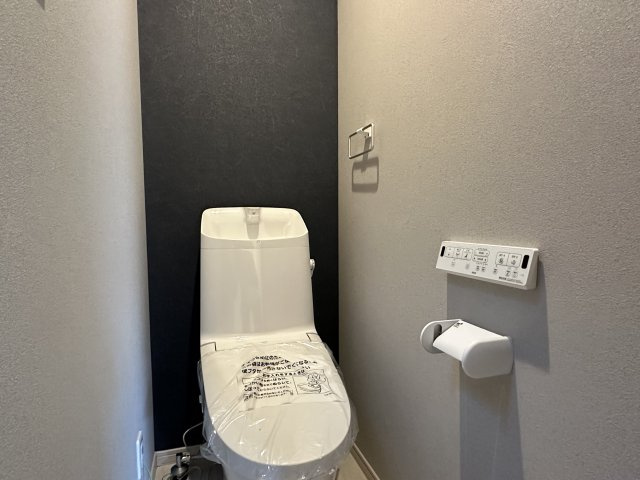 杭瀬北新町３丁目新築戸建のトイレ|コンパクトで使いやすいトイレです