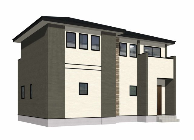 ーFor.M Iーフォルムー小倉南区中曽根2丁目2期　【小倉南区　新築戸建て】の完成予想図|ーFor.M Iーフォルムー小倉南区中曽根2丁目2期　【小倉南区　新築戸建て】