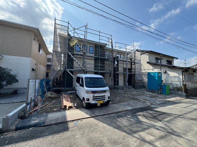 ーFor.M Iーフォルムー小倉南区中曽根2丁目2期　【小倉南区　新築戸建て】の外観|現地撮影　2026,2,19　ーFor.M Iーフォルムー小倉南区中曽根2丁目2期　【小倉南区　新築戸建て】