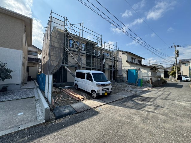 ーFor.M Iーフォルムー小倉南区中曽根2丁目2期　【小倉南区　新築戸建て】の外観|現地撮影　2026,1,15　ーFor.M Iーフォルムー小倉南区中曽根2丁目2期　【小倉南区　新築戸建て】