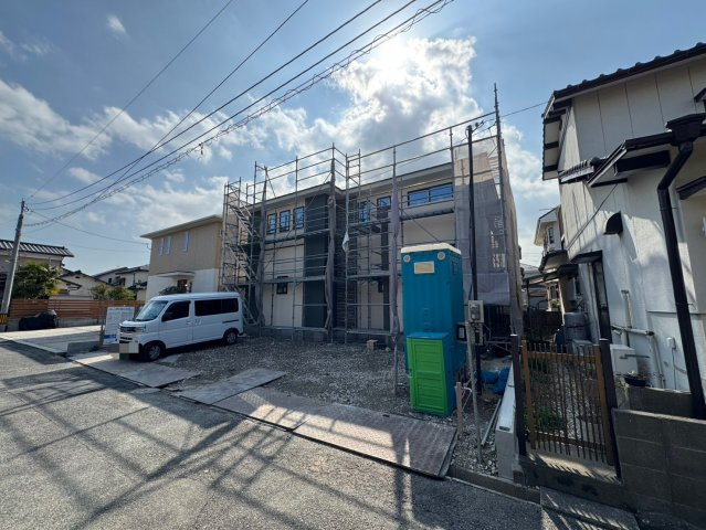 ーFor.M Iーフォルムー小倉南区中曽根2丁目2期　【小倉南区　新築戸建て】の外観|現地撮影　2026,2,19　ーFor.M Iーフォルムー小倉南区中曽根2丁目2期　【小倉南区　新築戸建て】
