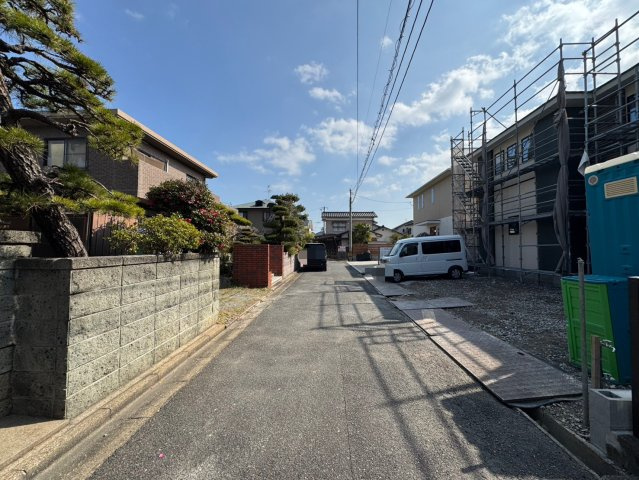 ーFor.M Iーフォルムー小倉南区中曽根2丁目2期　【小倉南区　新築戸建て】の前面道路含む現地写真|現地撮影　2026,2,19　ーFor.M Iーフォルムー小倉南区中曽根2丁目2期　【小倉南区　新築戸建て】