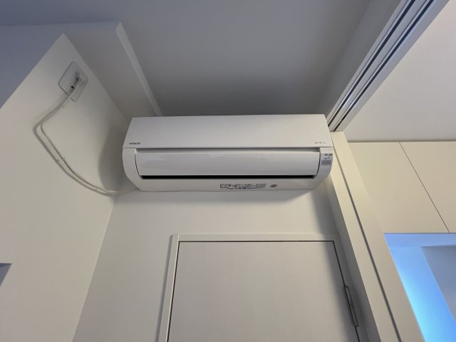 エアコン完備してます