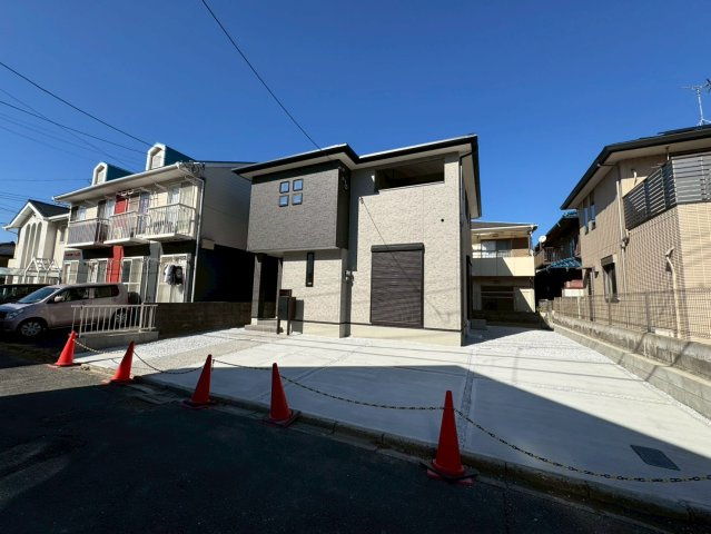 SUN COURTーサンコート－小倉北区黒住町【小倉北区　新築戸建て】の外観|スタイリッシュな外観です【小倉北区　新築戸建て】