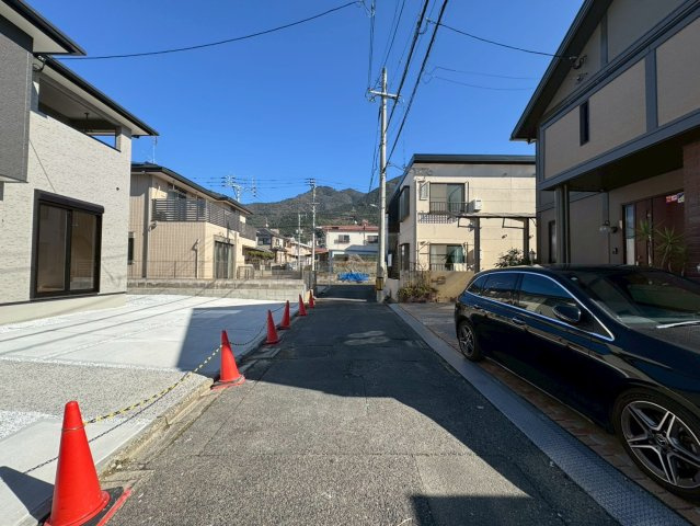 SUN COURTーサンコート－小倉北区黒住町【小倉北区　新築戸建て】の前面道路含む現地写真|現地撮影　2026,2,3　SUN COURTーサンコート－小倉北区黒住町【小倉北区　新築戸建て】