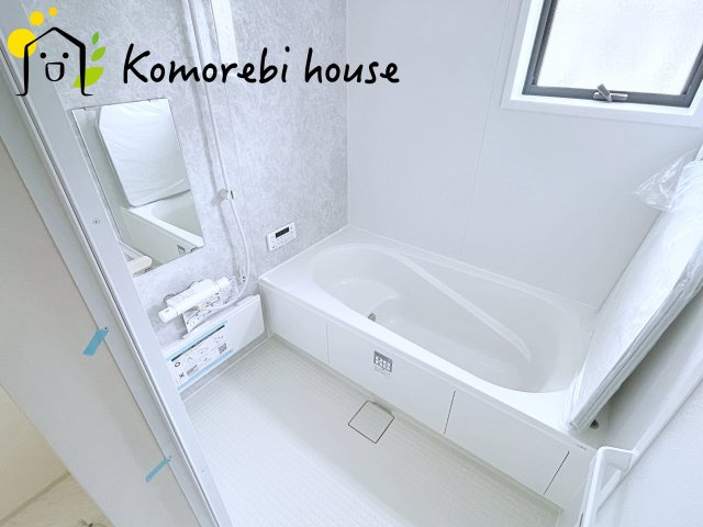 西区西新井　新築一戸建て　リーブルガーデン　01の浴室|コンパクトで使いやすいお風呂です